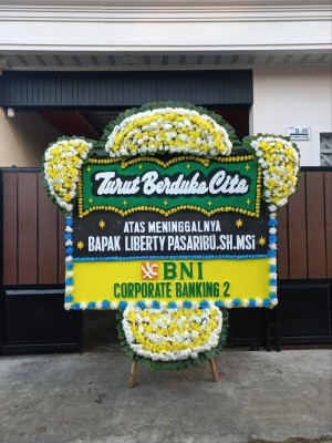 Papan Bunga Duka di Lahei